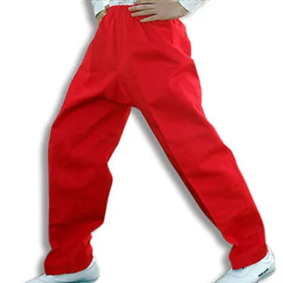 75% OFF - Red Heavy weight 100% cotton pants