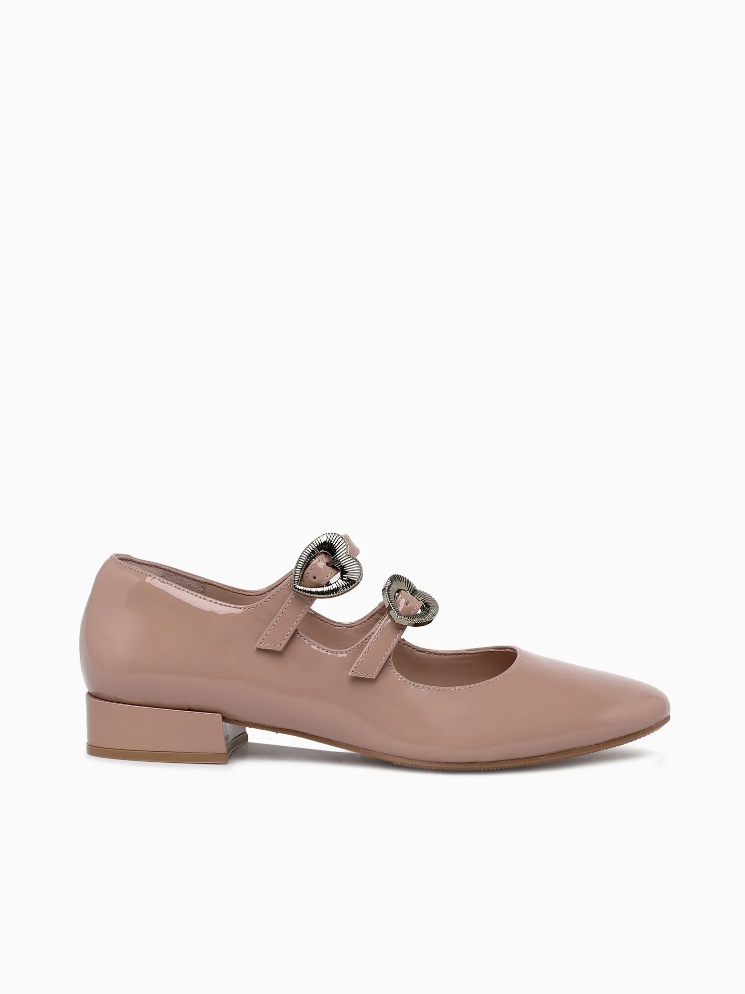 Blanche Nude Patent Leather