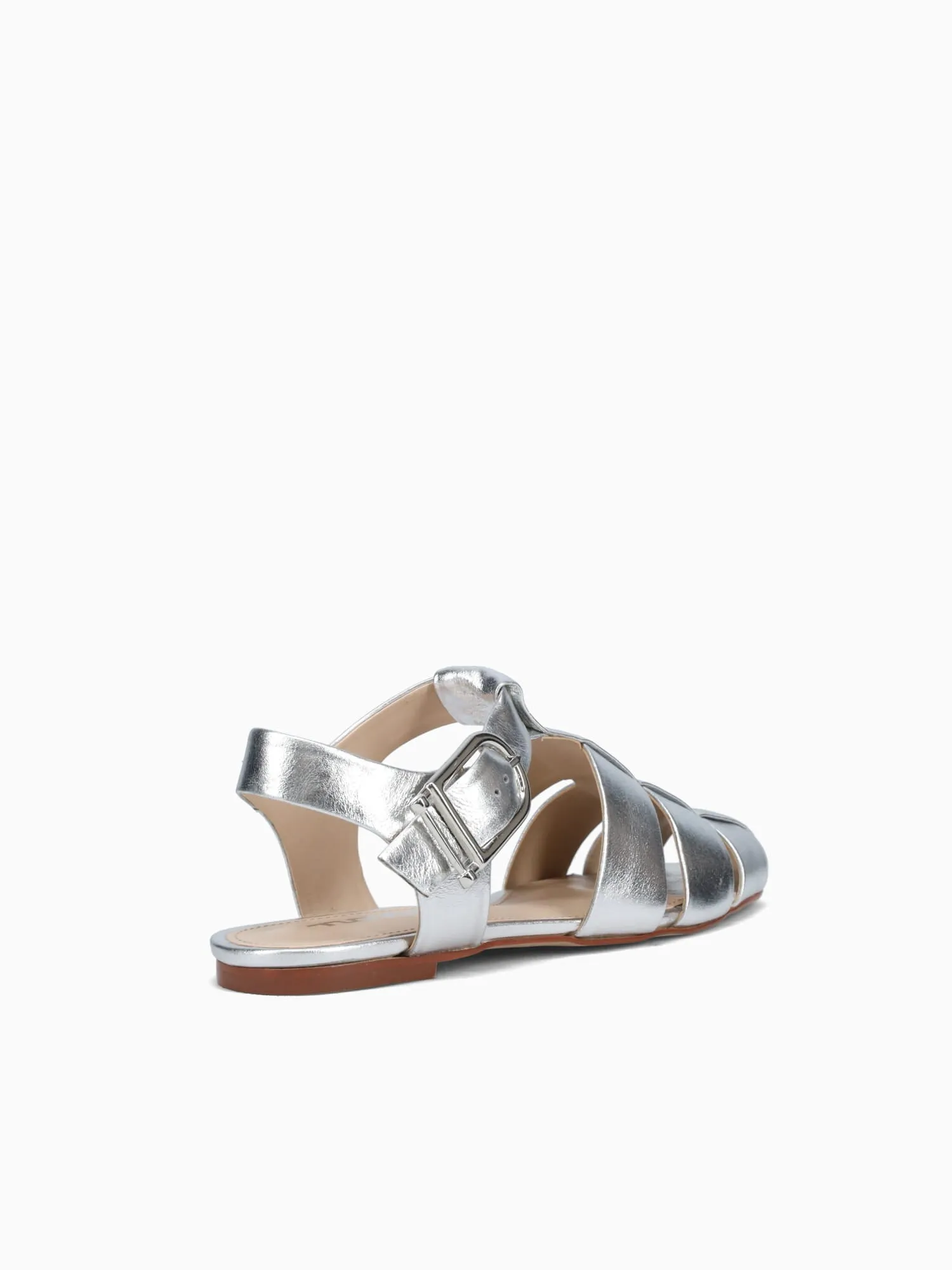 Chiara Silver Leather