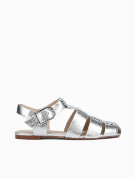 Chiara Silver Leather