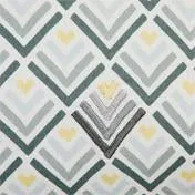 Editions Chevron Embroidered Cushion