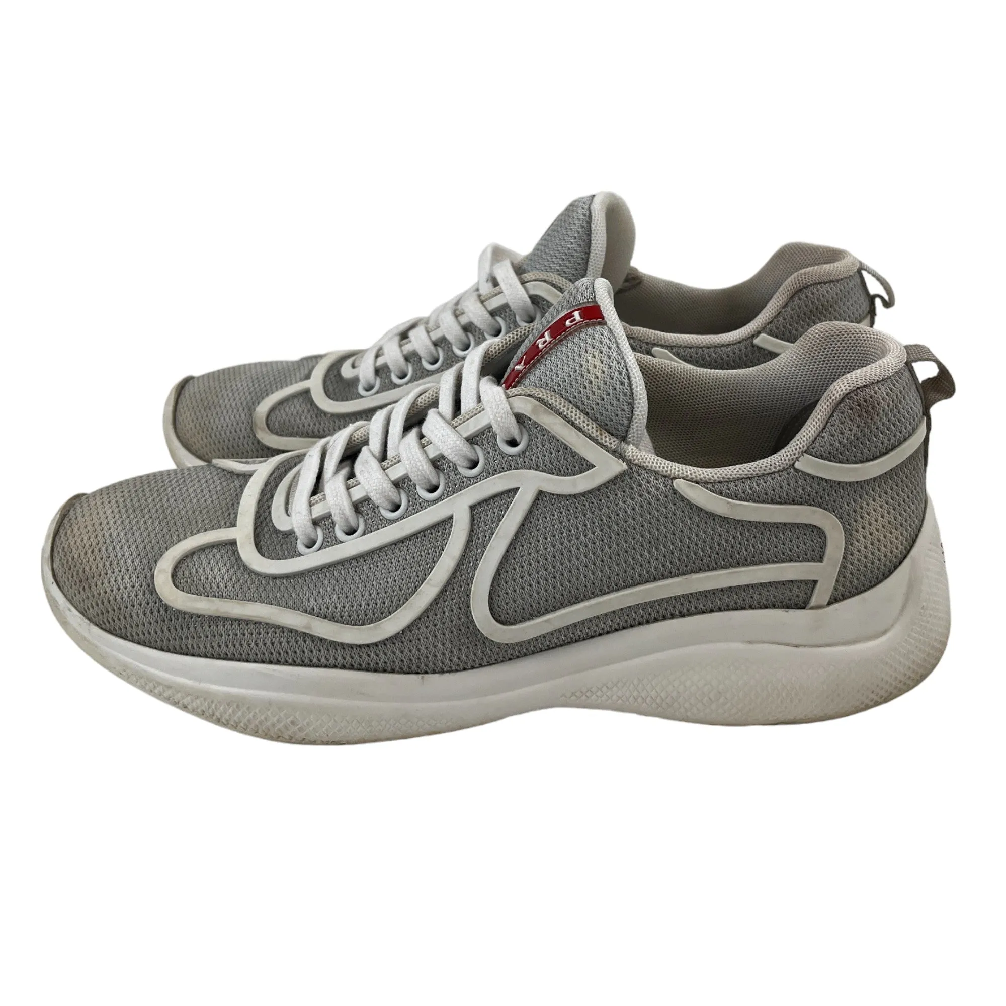 Men's America'S Cup Low Trainers Grey Size EU 40 / UK 6