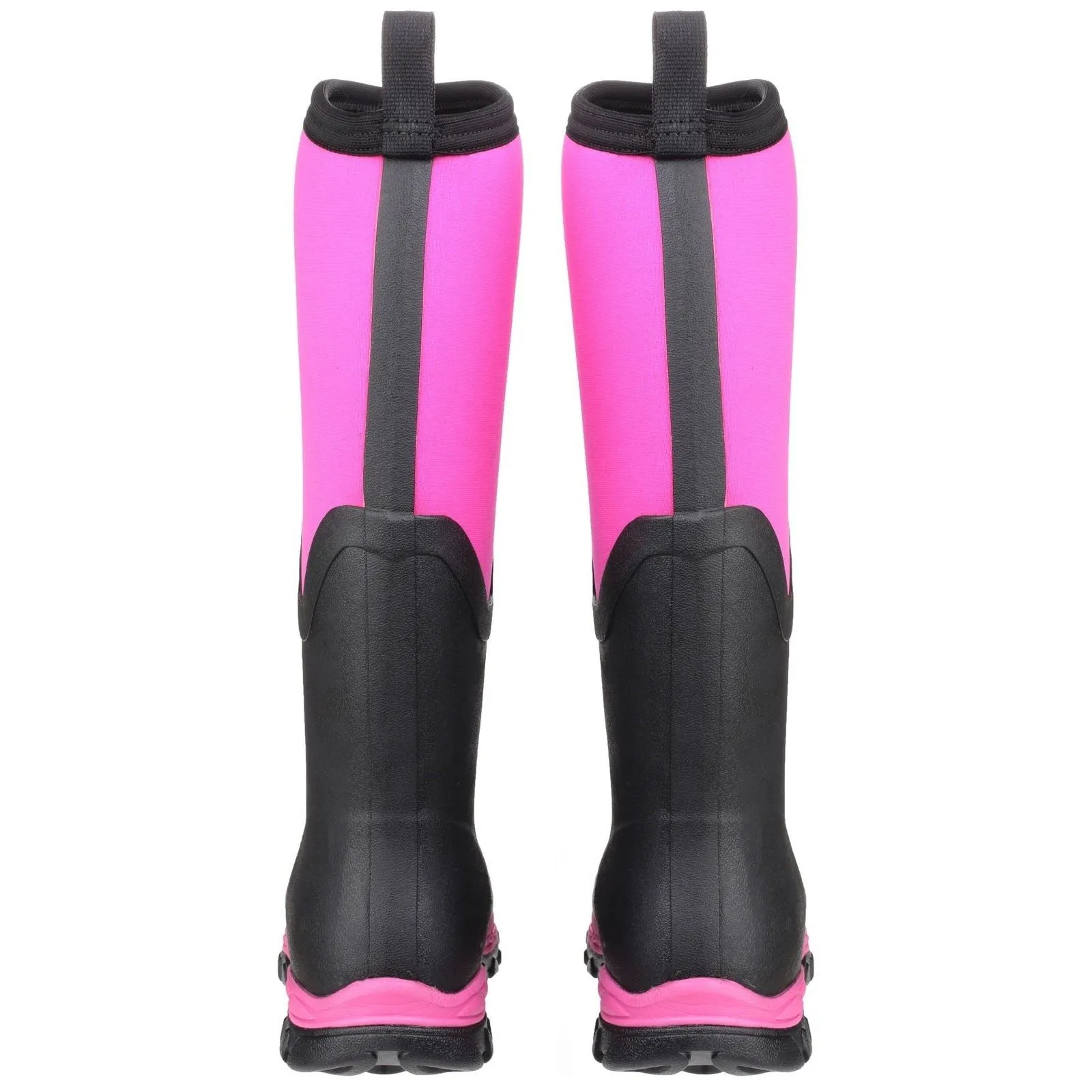 Muck Boots Arctic Sport II Tall Rubber Black/Pink Wellington Boots