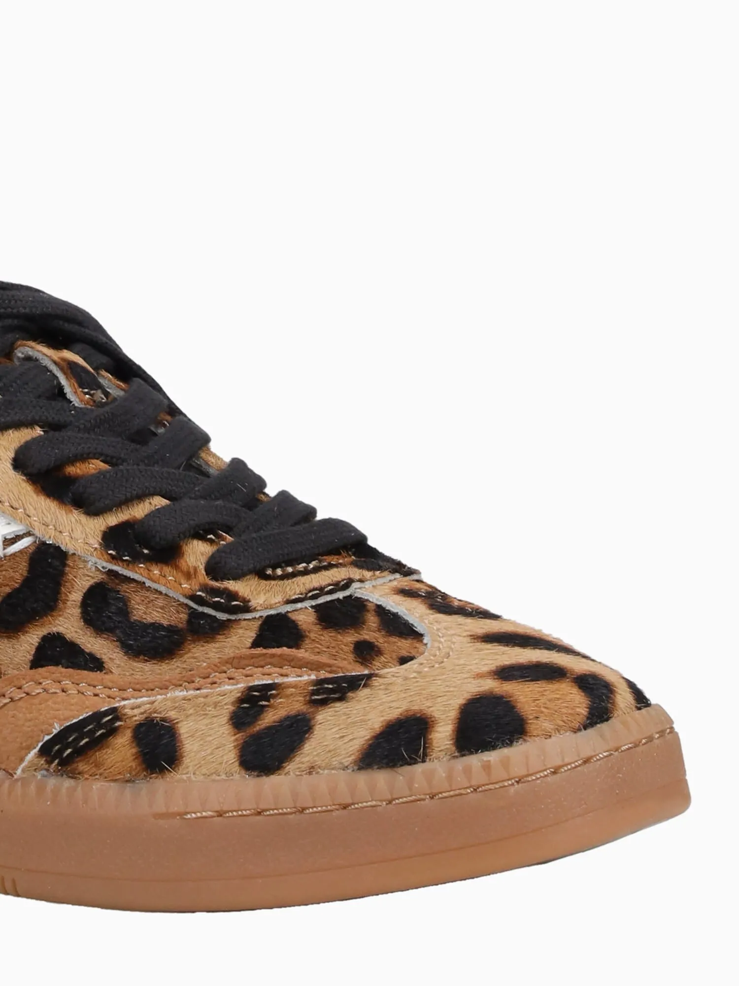 Notice Stitch Leopard Calf Hair