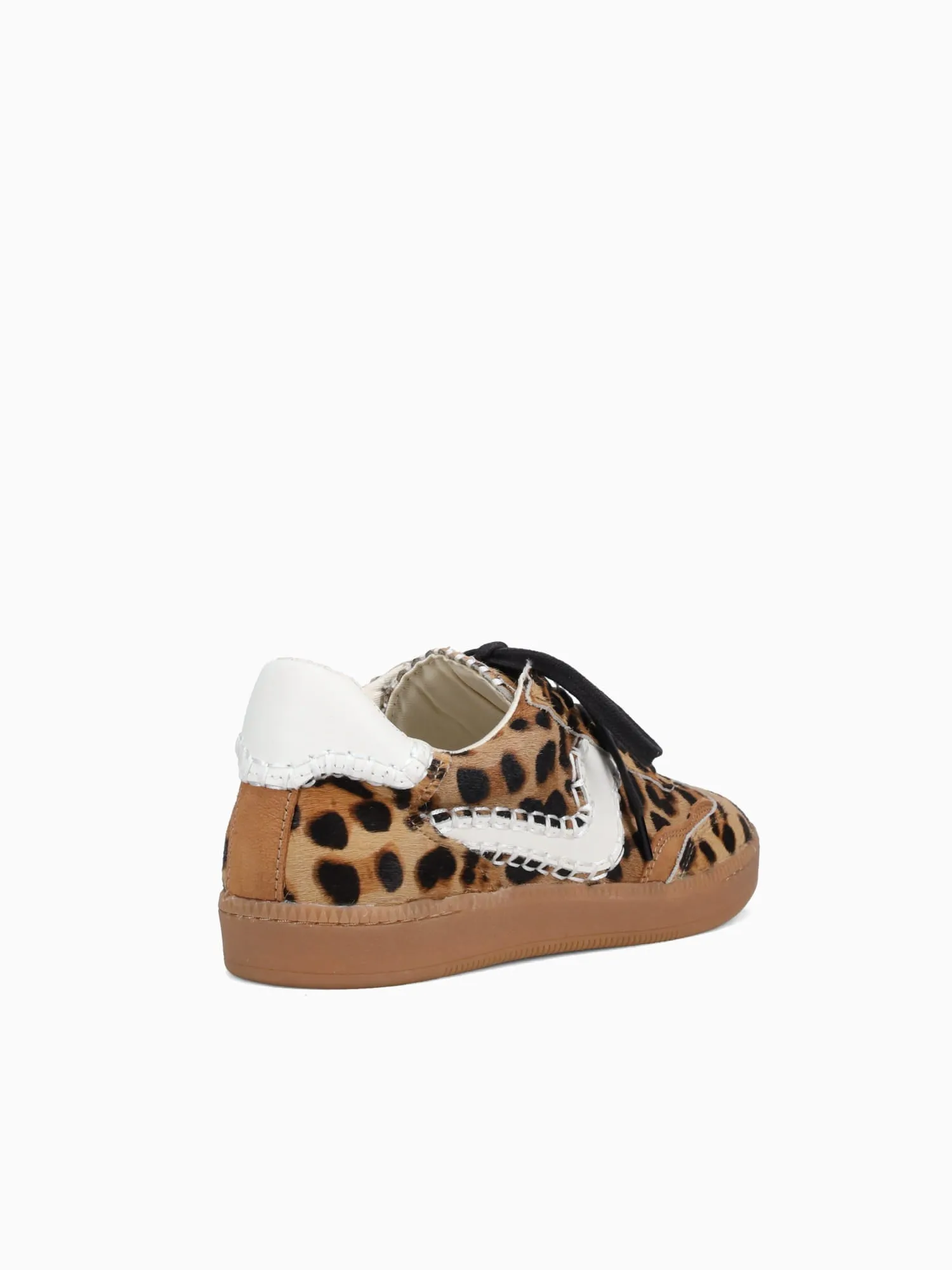 Notice Stitch Leopard Calf Hair