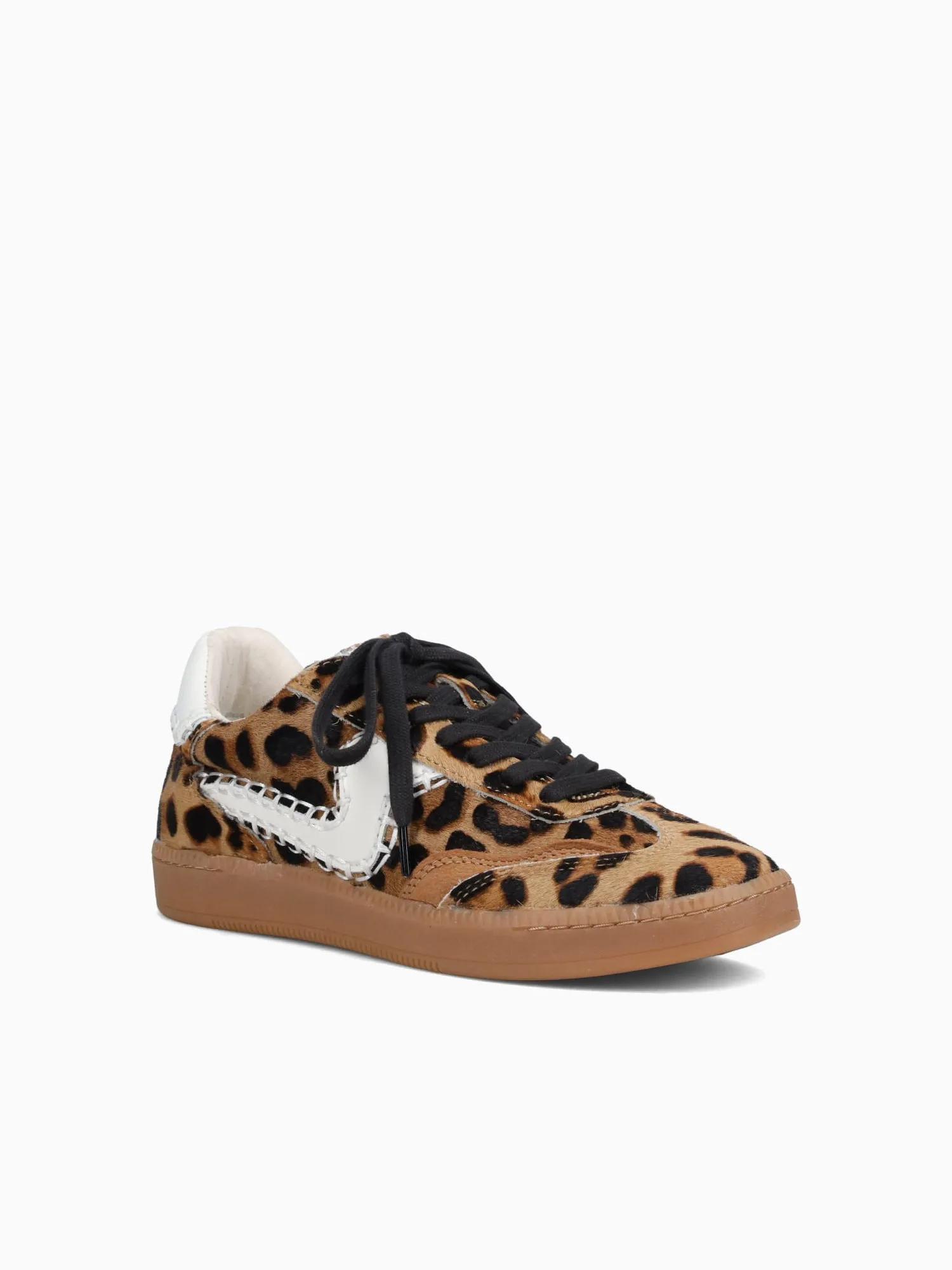 Notice Stitch Leopard Calf Hair