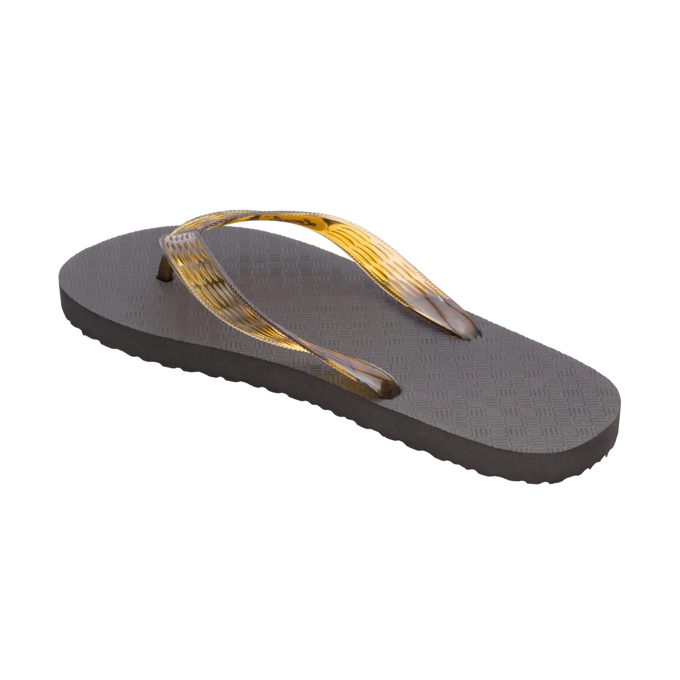 Original Men's Translucent Brown Strap Slippah