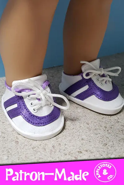 Sneaker Collection Sewing Patterns for 18" Dolls