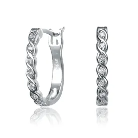 Sophie Accent Hoop Earrings